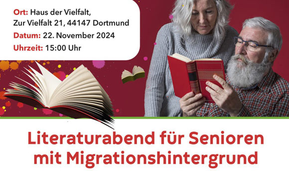 Literaturabend für Senioren mit Migrationshintergrund