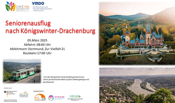 Seniorenausflug zur Drachenburg Königswinter