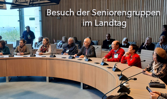 Besuch im Landtag NRW